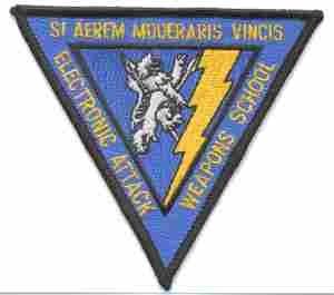 Electronic Weapons Navy Attack School patch Sale