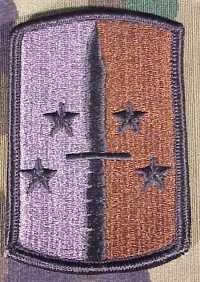 189th Infantry Brigade, Army ACU Patch with Velcro Sale