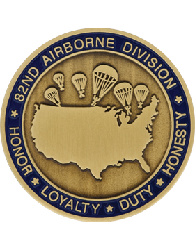 US Army 82nd Airborne Division presentation coin Sale