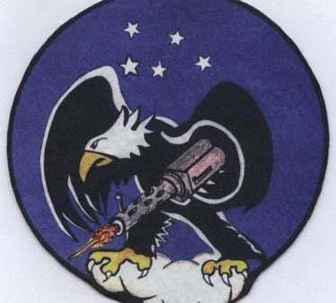 435th Fighter Squadron - leather Patch, leather, handpainted Hot on Sale