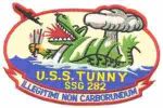 USS Tunny SS-282 Navy Submarine Patch For Cheap