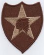 2nd Infantry Division Desert Cloth Patch Discount