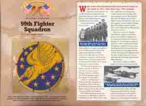 99th Fighter Squadron Patch and Ref. Card Online