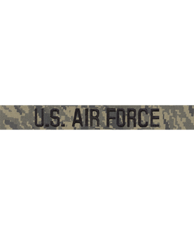 Air Force Branch Tape in ABU Tiger with Velcro Backing Sale