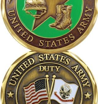 US Army Retired presentation coin on Sale