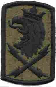 22nd Signal Brigade Subdued patch For Sale