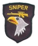 101st Airborne Sniper Patch Sale