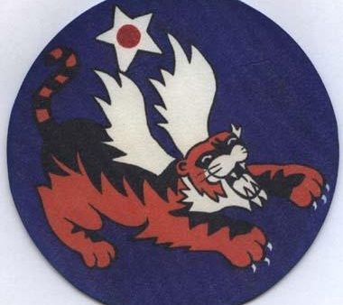 China Air Task Force Patch, leather, handpainted Supply