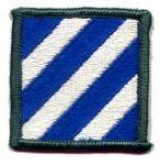 3rd Infantry Division Color Patch Sale