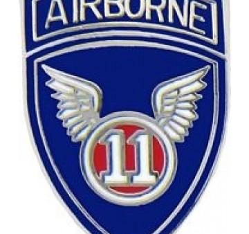 11th Airborne Division metal hat pin For Discount