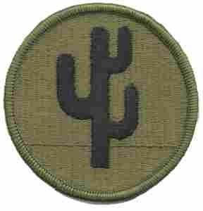 103rd Infantry Division Subdued patch Fashion