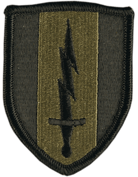 1st Signal Brigade Green Subdued patch Sale