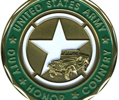 US Army Retired Honor and Country presentation coin Supply