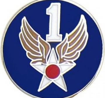 1st Air Force metal hat pin Online now