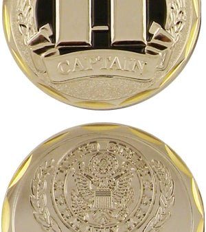 US Army Captain rank insignia challenge coin Cheap