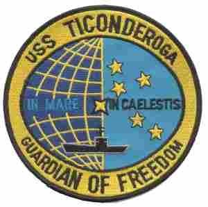 CV14 USS Ticonderoga US Navy Air Craft Carrier Patch Sale