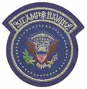 Camp David Custom Made Patch in Bullion 5  in diameter Online Hot Sale