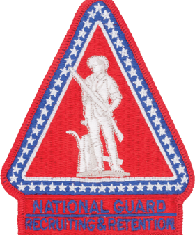 National Guard Recruiting & Retention Full Color Patch Online Hot Sale