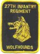 27th Infantry Regiment Custom made Cloth Patch Hot on Sale