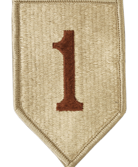 1st Infantry Division Patch desert subdued Online