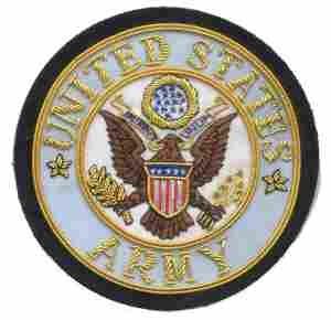 United States Army Logo Bullion Jacket Patch Fashion