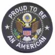 Proud to be American Non-Military Patch Cheap