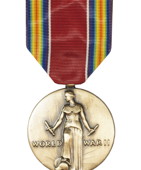 WWII Victory Full Size Medal For Discount