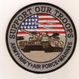 Support Our Troops 5 Inch Cloth Patch For Discount