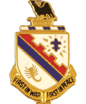 161st Infantry Regiment Washington Army National Guard Unit Crest For Sale