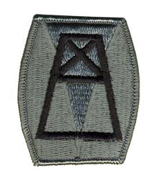 156th Quartermasater Command Army ACU Patch with Velcro Fashion