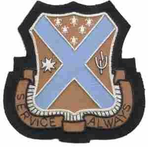 103rd Quartermaster Regiment Custom made Cloth Patch on Sale