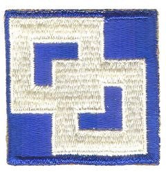 2nd Service Command cloth patch in felt For Sale