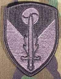 411th Support Brigade Army ACU Patch with Velcro Online