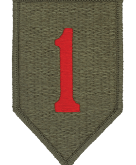 1st Infantry Division Full Color Patch on Sale