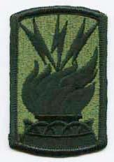 187th Signal Brigade, Subdued patch For Cheap