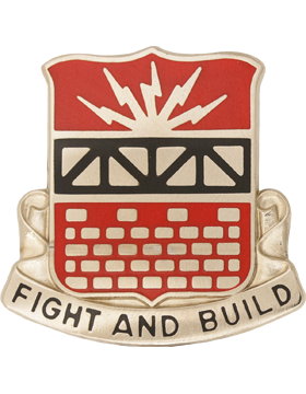 216th Engineer Battalion Unit Crest For Discount