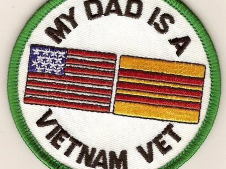 Vietnam Vet Custom made Cloth Patch Supply