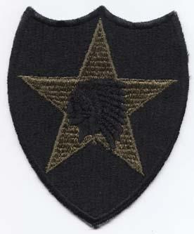 2nd Infantry Division Subdued Cloth Patch Online Sale