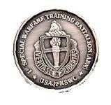 US Army 1st Special Warfare Training Presentation Coin Supply