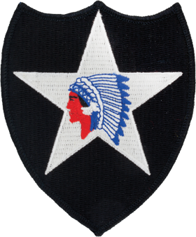 2nd Infantry Division Full Color Patch Sale