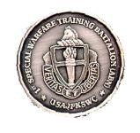 US Army 1st Special Warfare Training Presentation Coin Supply