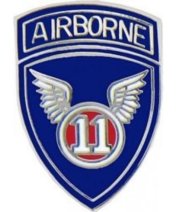 11th Airborne Division metal hat pin For Discount