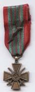 WWII French Coix de Guerre with palm Miniature Medal Online Hot Sale