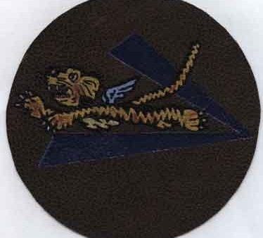 AVG Flying Tigers, Patch, leather, handpainted Hot on Sale