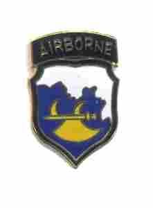 18th Airborne Division, Metal hat Pin For Sale