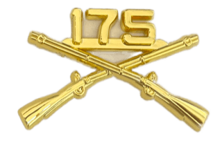 175th Infantry Officer Regimental Branch Of Service Insignia Badge Online