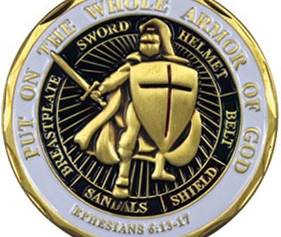 Armor Of God challenge coin Fashion