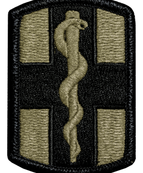 1st Medical Brigade Army MULTICAM Patch with VelcrO Online Sale