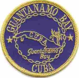 Guantanamo Bay Cuba US Naval Base Patch Online Sale