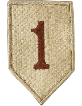 1st Infantry Division Patch desert subdued Online